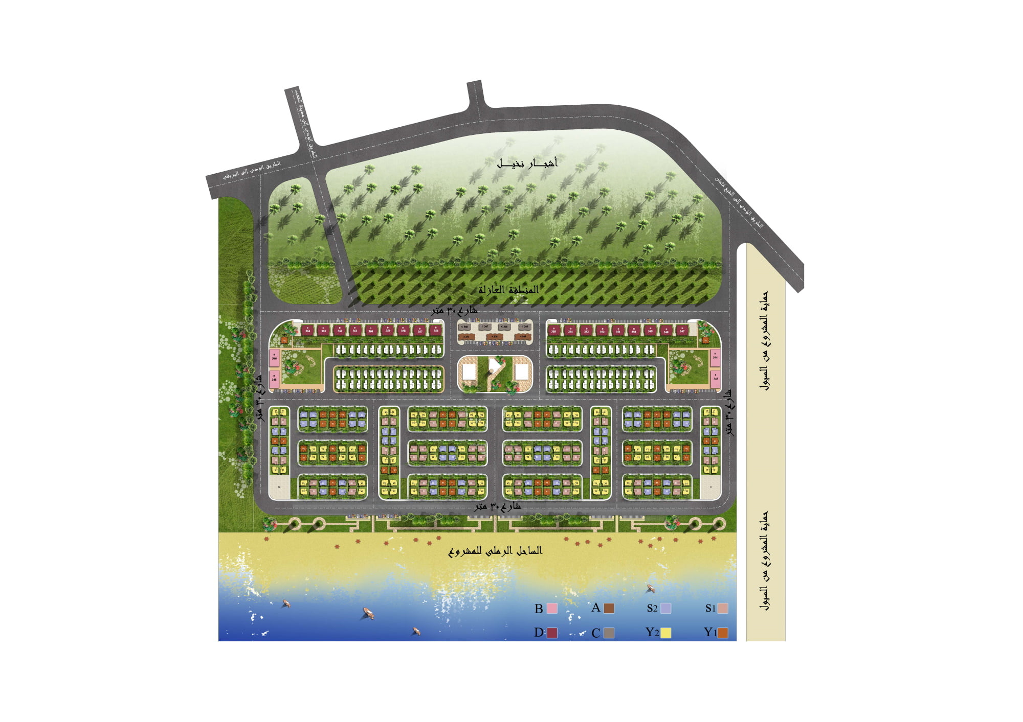 مخطط درة عدن في التطوير العمراني